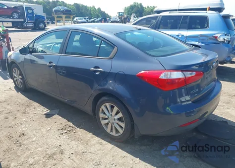 2014 Kia Forte Lx из США, поврежденный, VIN KNAFX4A63E5195860